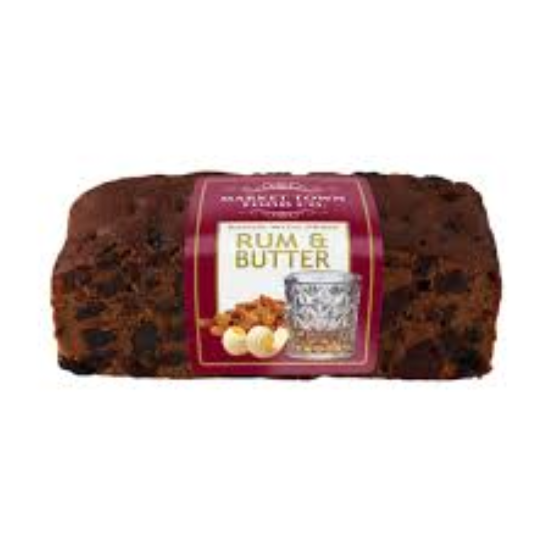 MARKET TOWN BAKERY RUM&BUTTER SLAB CAKE 400G